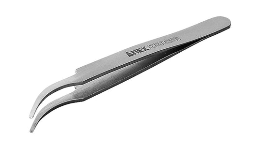 ANEX ステンレスピンセット　先丸鷲型120ｍｍ　（SUS304） 【ANEX_207】