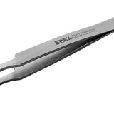 ANEX ステンレスピンセット　先丸鷲型120ｍｍ　（SUS304） 【ANEX_207】 - thumb 1