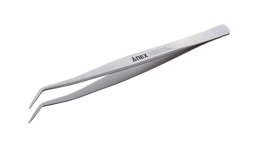 ANEX ステンレスピンセット　ツル首155mm 【ANEX_223】