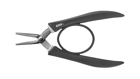 ANEX ステンレス製　ラバーグリップヤットコ　平タイプ140ｍｍ 【ANEX_258】