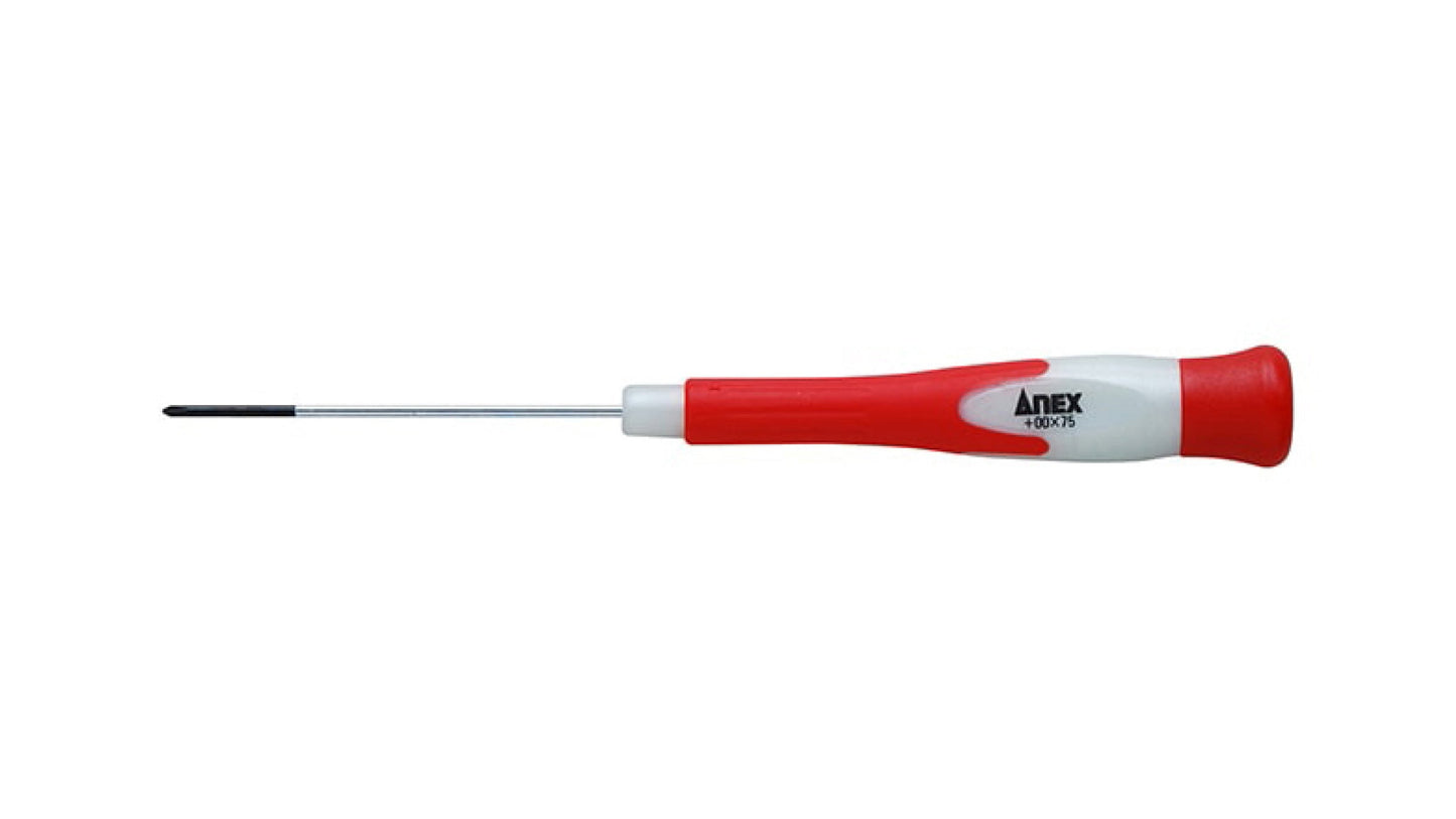 ANEX スーパーフィット精密ドライバー　＋00×75 【ANEX_3511】