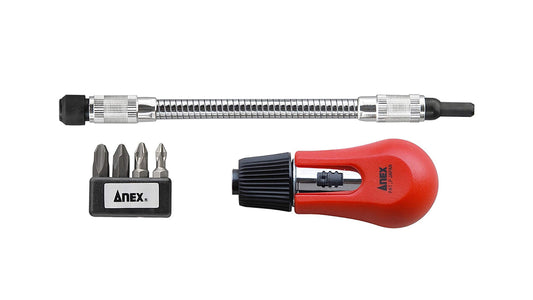 ANEX フレキシブルシャフト付　ラチェットドライバー 【ANEX_353】
