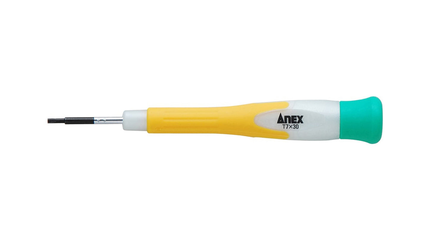 ANEX スーパーフィット精密ヘクスローブドライバー　T7×30 【ANEX_3544】
