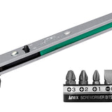 ANEX ストレート型　オフセットラチェットドライバー　5本組 【ANEX_425-5B】 - thumb 1