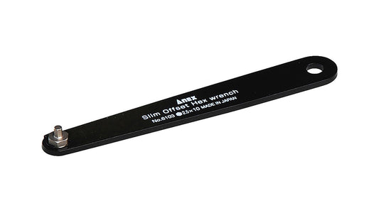 ANEX スリムオフセット六角レンチ H2.5×10 【ANEX_6103_1】
