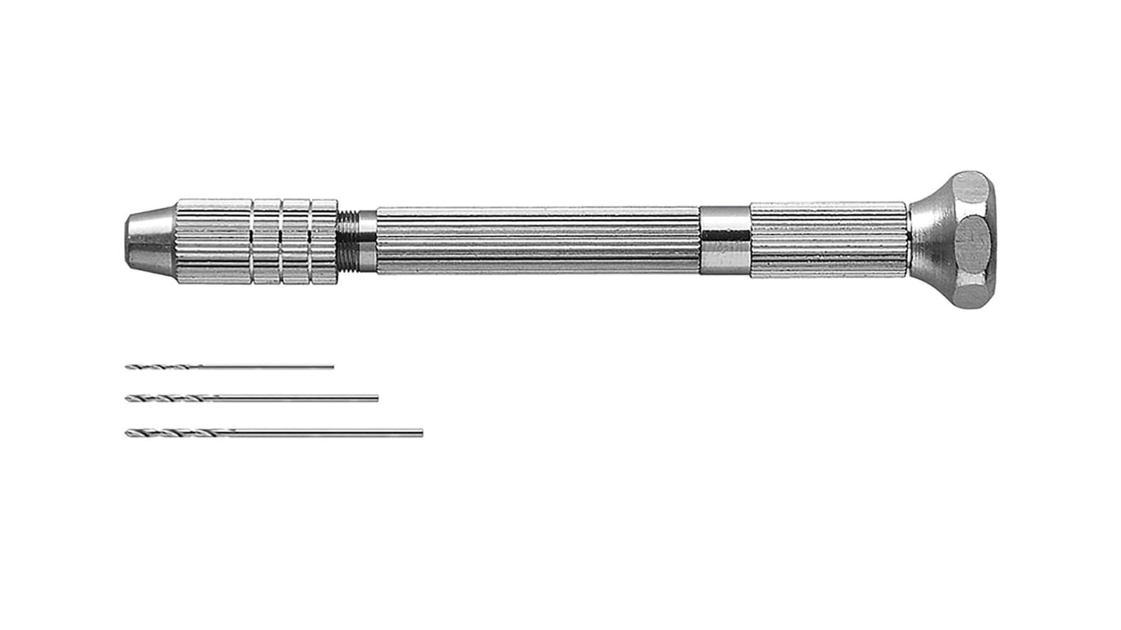 ANEX ピンバイス収納式（ドリル付）　0.1~3.2ｍｍ（丸軸径） 【ANEX_94-S】