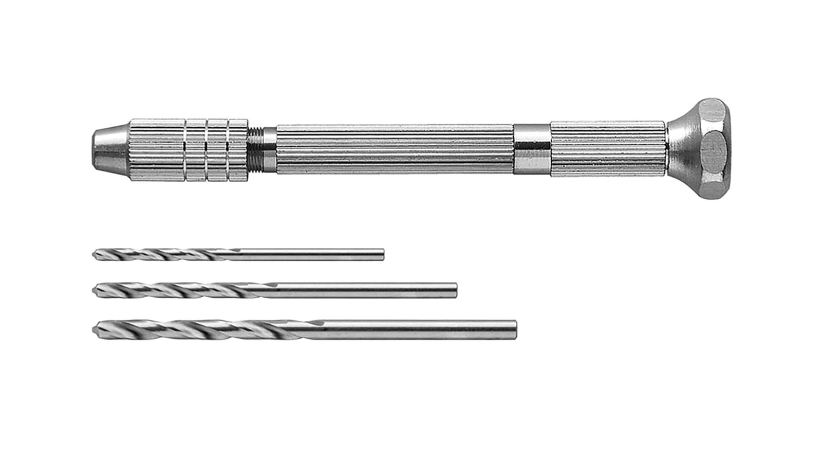 ANEX ピンバイス収納式（ドリル付）　0.1~3.2ｍｍ（丸軸径） 【ANEX_94】