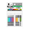 ANEX 六角レンチカラービット　9本組　65mm 【ANEX_ACHX9-65L】
