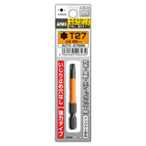 ANEX ヘクスローブカラービット　1本組　穴なし　T27×65 【ANEX_ACTX-2765N】 - thumb 1