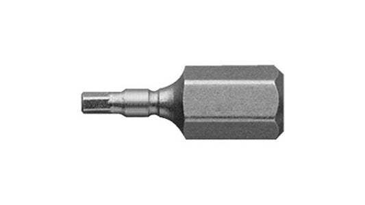 ANEX 溝付超短ビット　六角レンチ　H1.5×19（手動ドライバー用） 【ANEX_AK-51P_5】