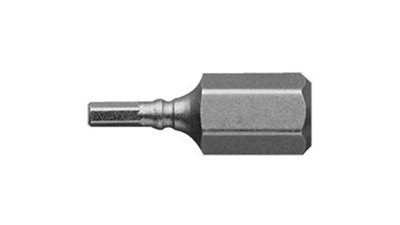 ANEX 溝付超短ビット　六角レンチ　H2×19（手動ドライバー用） 【ANEX_AK-51P_6】