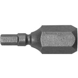ANEX 溝付超短ビット　六角レンチ　H2.5×19（手動ドライバー用） 【ANEX_AK-51P_7】 - thumb 1
