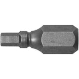 ANEX 溝付超短ビット　六角レンチ　H3×19（手動ドライバー用） 【ANEX_AK-51P_8】 - thumb 1