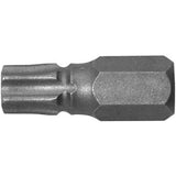 ANEX 溝付超短ビット　ヘクスローブ　T30×19　（手動ドライバー用） 【ANEX_AK-51P_21】 - thumb 1