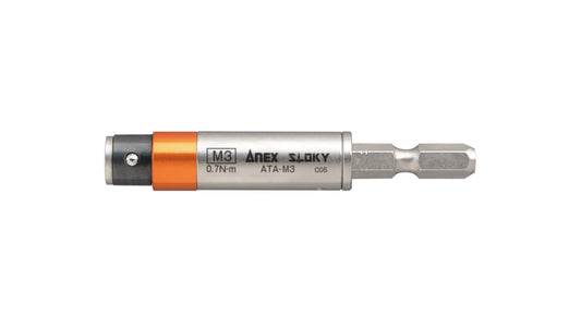 ANEX 電気工事用トルクアダプター　M3（設定トルク0.7 N・m） 【ANEX_ATA-M3】